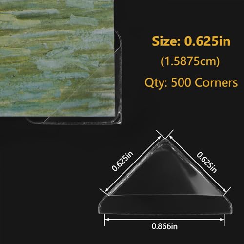 Infinity 0.625" Clear Archival Photo Corners