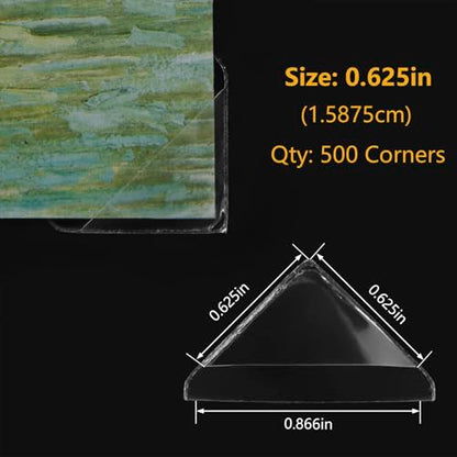 Infinity 0.625" Clear Archival Photo Corners