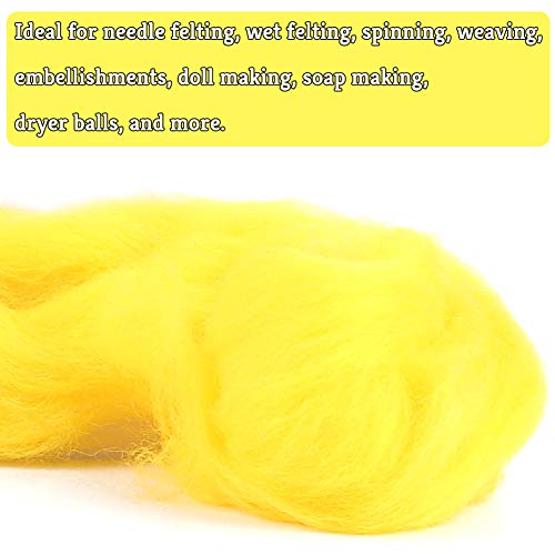 Wool Roving Bulk (8.8 Ounce)
