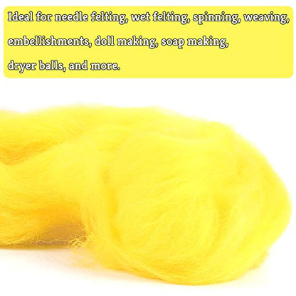 Wool Roving Bulk (8.8 Ounce)
