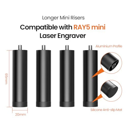 8Pcs Laser Engraver Raiser