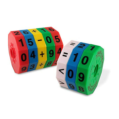 Original Math Spin Educational Travel Edition for Kids with Numbers & Arithmetic Operations