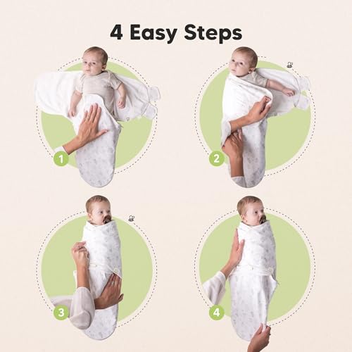 Newborn Swaddles with Zippers (3 Count)