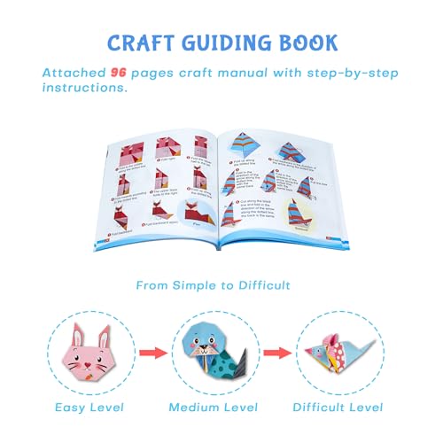 Origami Kit for Kids Ages 5 (116 Sheets)