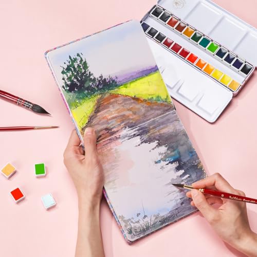 Square Watercolor Journal (39.6401 sq inch)