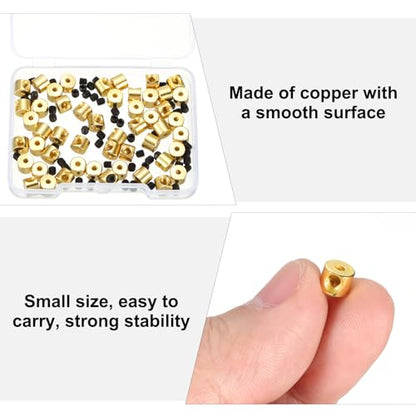 50 Pcs Metal Locking Pin Backs
