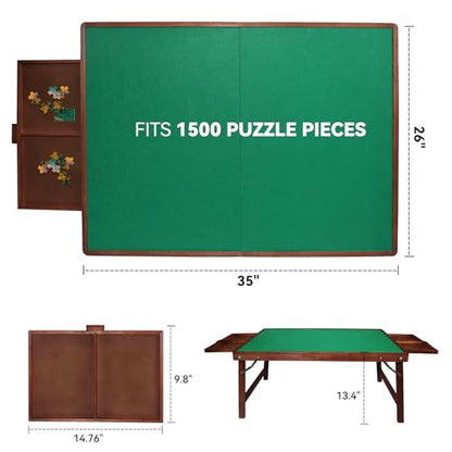 1500 Piece Puzzle Table with Legs (1500 Count)