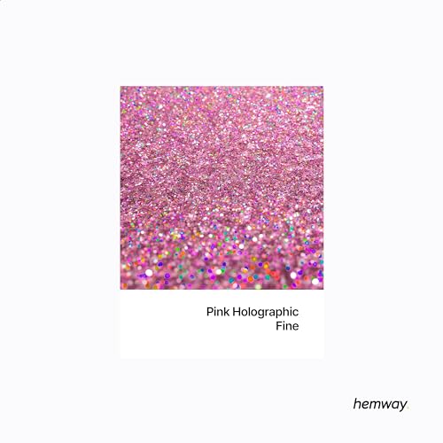 Resin Glitter Pink Holographic 100g Fine (3.5274 Ounce)