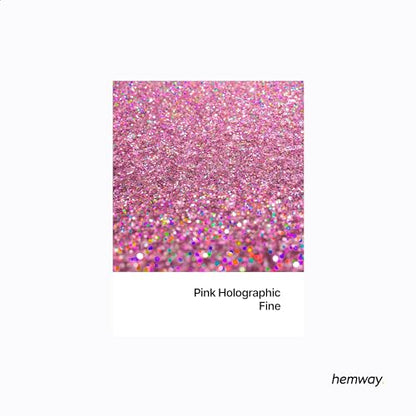 Resin Glitter Pink Holographic 100g Fine (3.5274 Ounce)