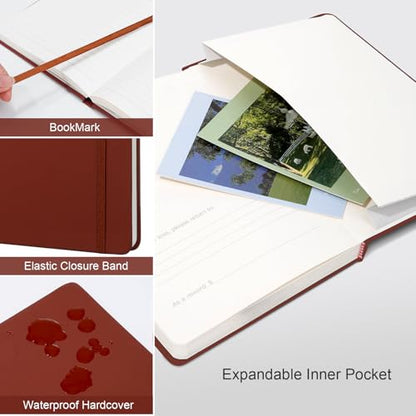 8 Pack Lined Journal Notebooks for Work