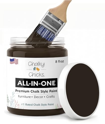 Lava Cake 8 Fl Oz Chalk Paint for Furniture All in One
