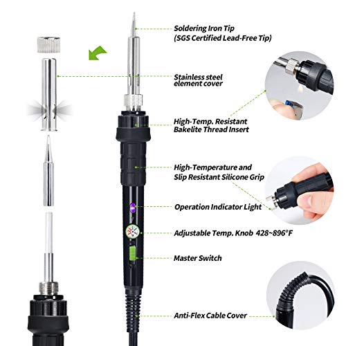 947 III Soldering Iron Kit with Temperature Stabilization
