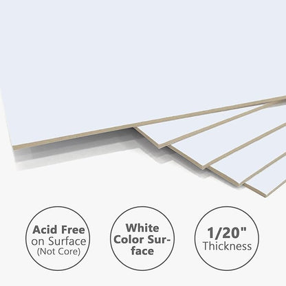 10 Pack Backing Boards