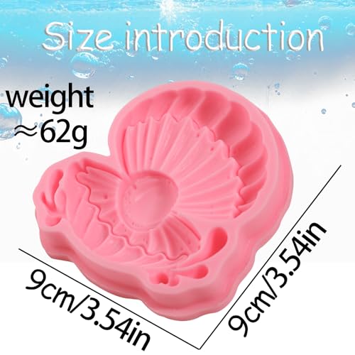 1 Pcs Pearl Shell Cake Decoration Silicone Mold
