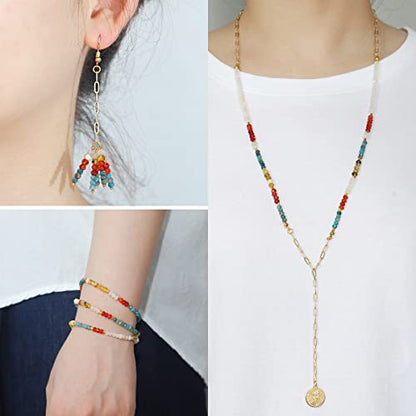 Natural Fluorite Beads 4x2mm 120pcs Faceted Rondelle Loose Semi Gemstone Beads for Jewelry Making Design (120 Count)