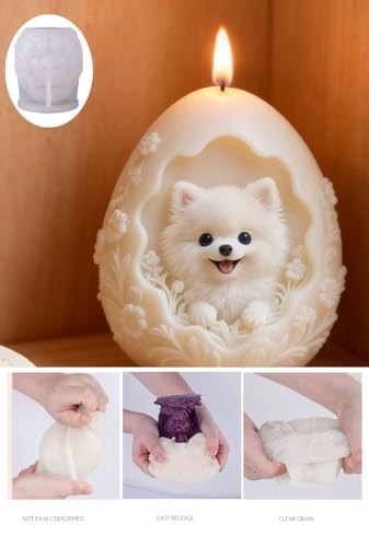 Egg Shape Candle Molds