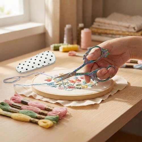 Crochet Scissors with Cover