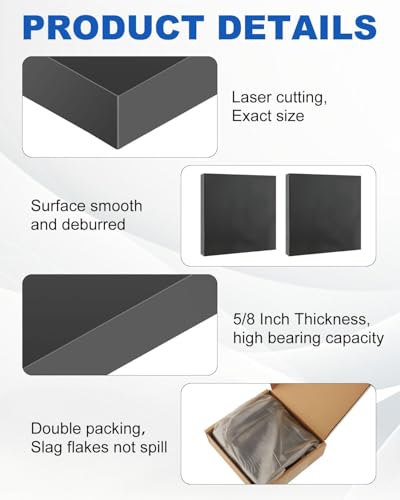 Hot Rolled Steel Plate 5 (2 Count)