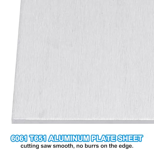 6061 T651 Aluminum Sheet Metal 4 x 1.97 x 1 (3 Count)