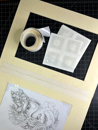 Self Adhesive Polypropylene Mounting Corners (2 Count)