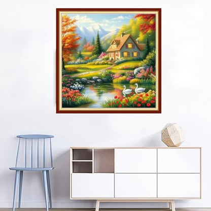 Cross Stitch Kits for Beginners Stamped Cross