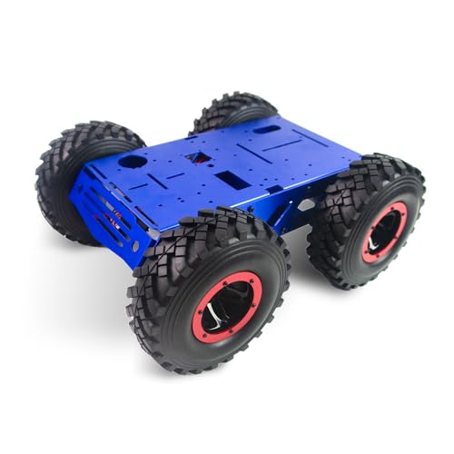 Smart Robot Chassis 130mm Wheels 4WD car Chassis 4