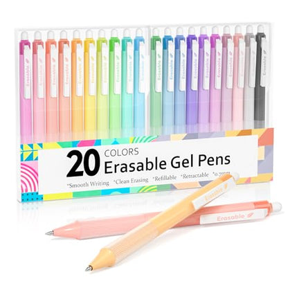 Erasable Gel Pens (20 Count)