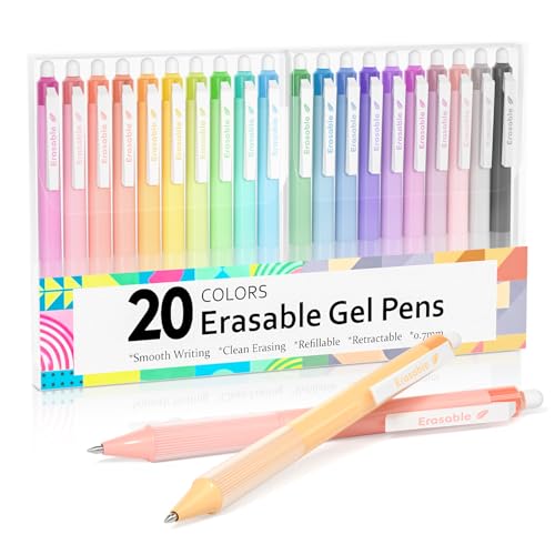 Erasable Gel Pens (20 Count)