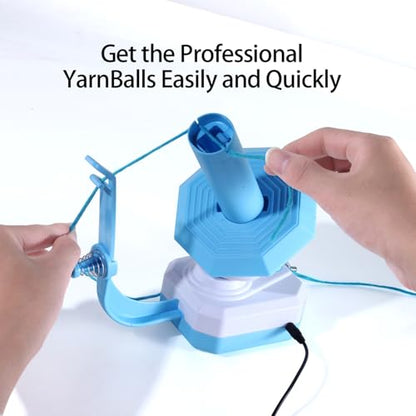 Yarn Winder Electric Yarn Ball Winder for Crocheting