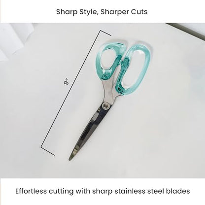 9” Stainless Steel Acrylic Scissors