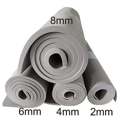 1 Piece 2mm Grey EVA Foam Sheet