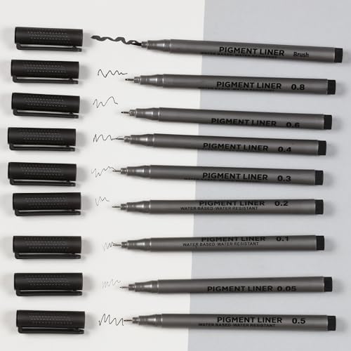 Calligraphy Brush Pens (9 Count)