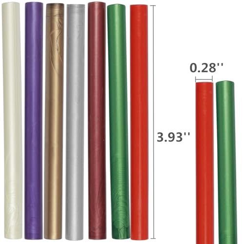 Silver Wax Seal Sticks (20 Count)