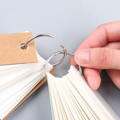 100 Pcs Binder Rings (100 Count)