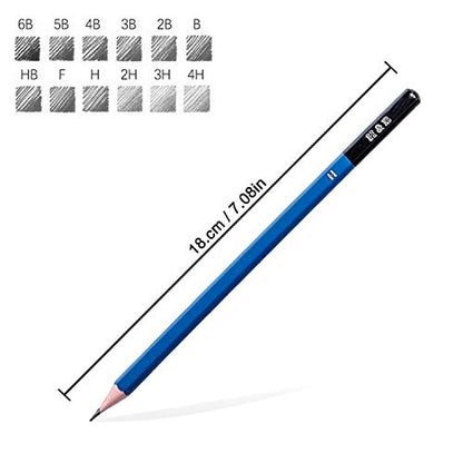 12 PCS Pencil Drawing Kit
