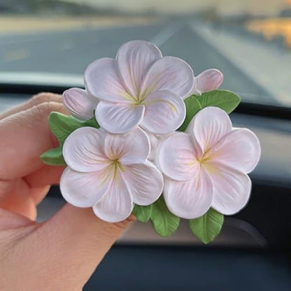 2Pcs Frangipani Flower Candle Wax molds Silicone Shapes for Wax Candles Making Valentine Flower Silicone Large Candle Wax Making molds for Candles moldes de silicona Flores para velas (2 Count)