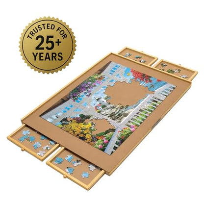 The Original Puzzle Board with Drawers