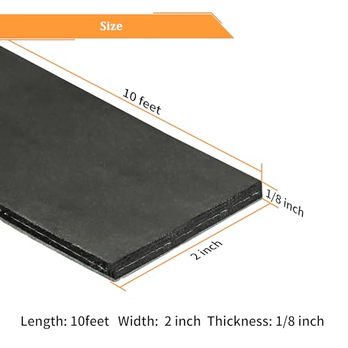 Adhesive Reinforced Solid Rubber Sheets (10 Foot)