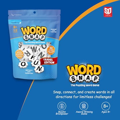 Word Strategy Game Travel Edition (50 Count)