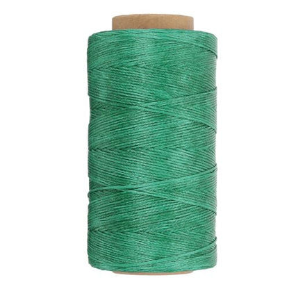 284 Yard Flat Waxed Thread 150D 1mm Leather Sewing Cord for Repairing Shoes Bags Wallets Jewelry Making DIY Leather Craft