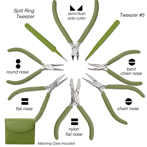 Fashion Color Pliers (8 Count)