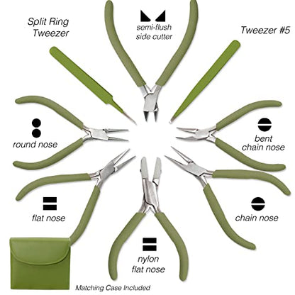 Fashion Color Pliers (8 Count)