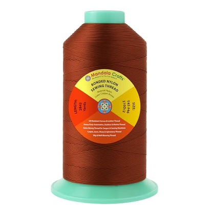 Size 46 210D T45 Copper Brown Bonded Nylon Thread (8529 Foot)