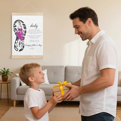Fathers Day Footprint Art Kit