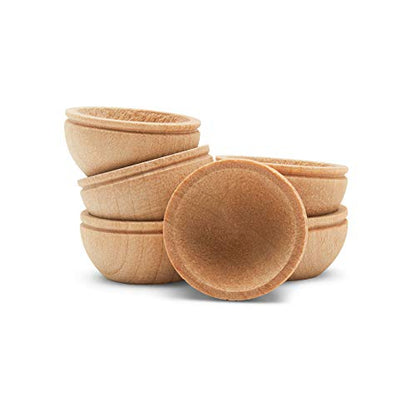 Wood Miniature Bowl (25 Count)
