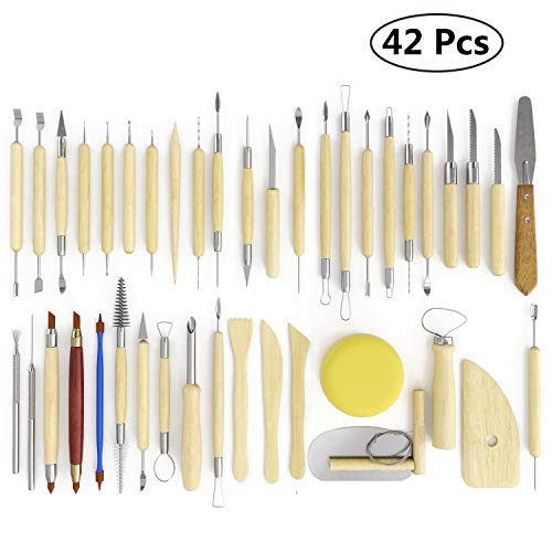 42 Pcs Polymer Clay Tools