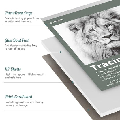 Tracing Paper 8.5" x 11" (112 Count)