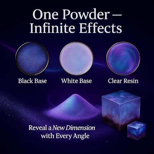 Royal Ghost Blue Ghost Interference Mica Powder