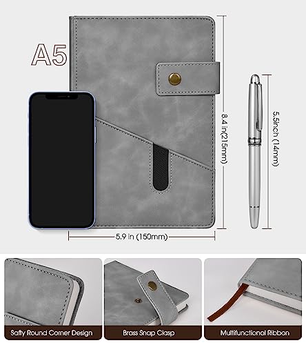 Lined Notebook with Pen
