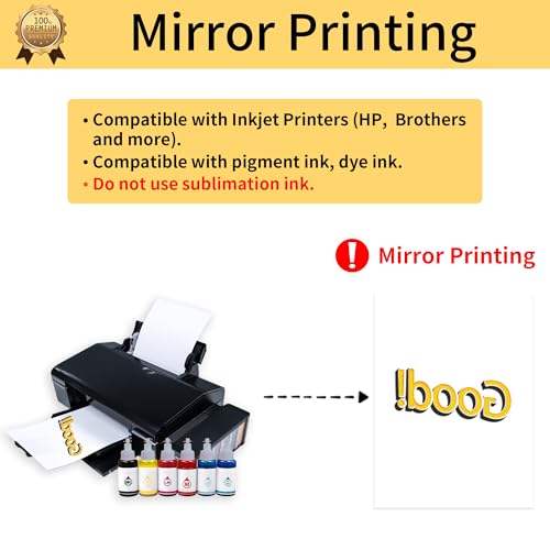 Heat Transfer Paper for Light T Shirts